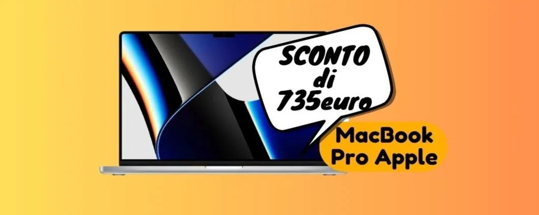 SOLO PER OGGI: MacBook Pro su Amazon LO PAGHI 735 euro IN MENO!