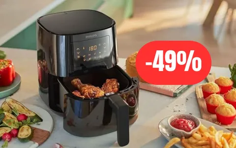 Friggitrice ad aria Philips alla metà del prezzo: OCCASIONE PAZZESCA