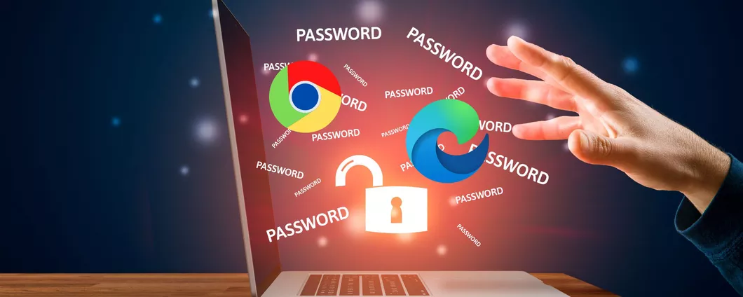 Rischio furto password per Chrome e Edge, difenditi così