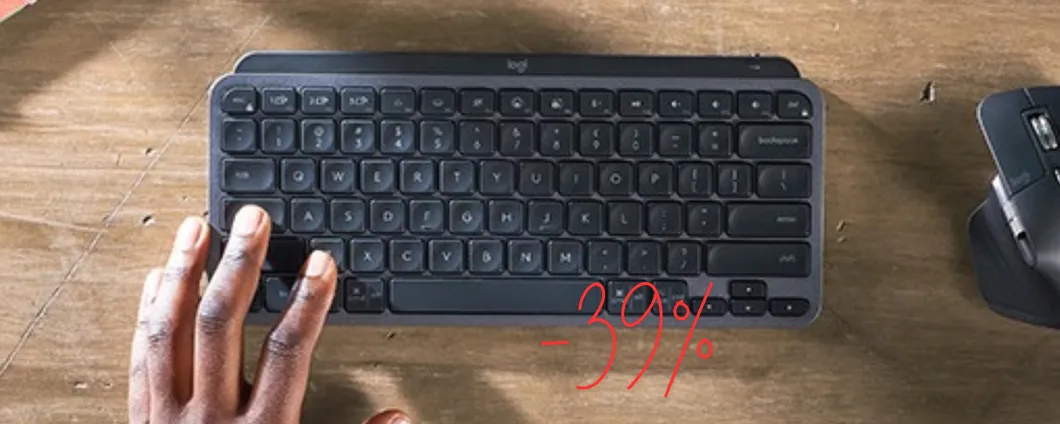 Logitech MX Keys: la regina della mini tastiere wireless è tua a un prezzaccio