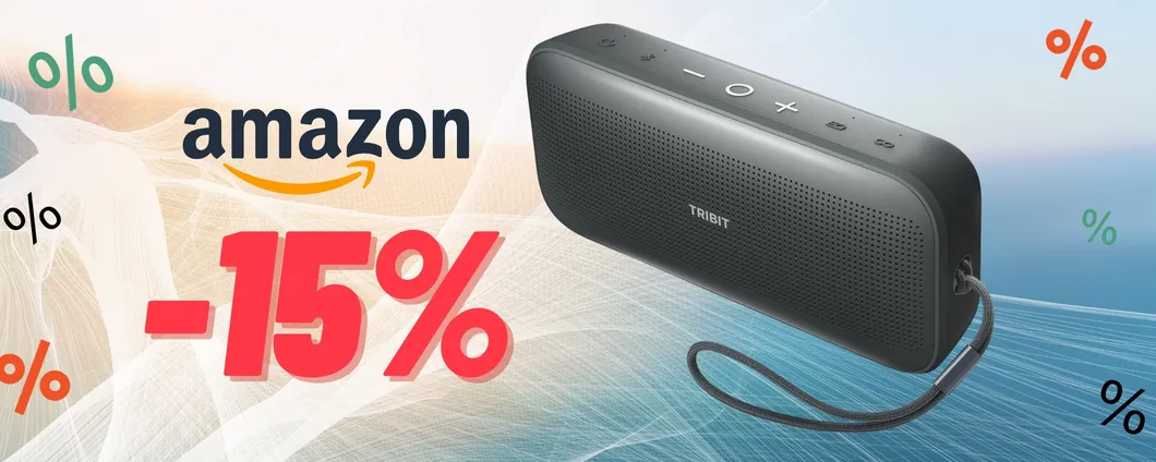 Altorparlante Bluetooth Tribit StormBox Flow ora in OFFERTA su Amazon!