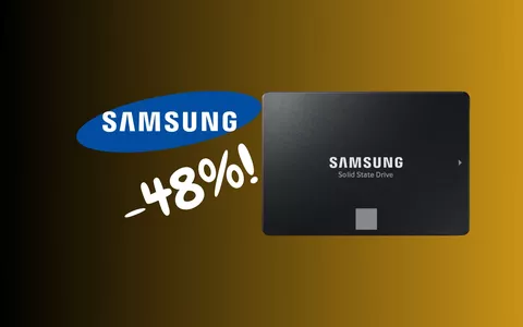 SSD SAMSUNG ad un prezzo bassissimo: SCONTO TOP del 48%