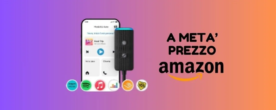 Alexa anche in macchina: Echo Auto è scontato del 50% su Amazon