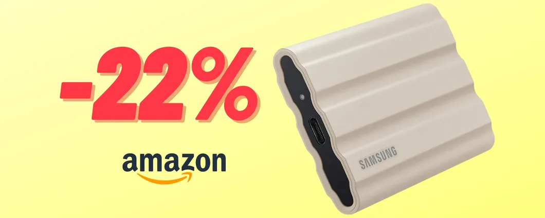 Una memoria ENORME con l'SSD portatile Samsung in offerta