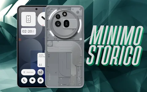 Nothing Phone (3a) Pro da 256 GB in OFFERTA a TEMPO a 60€ in MENO