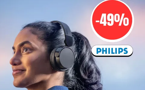 Cuffie bluetooth Philips on-ear con isolamento acustico: su Amazon oggi risparmi il 49%