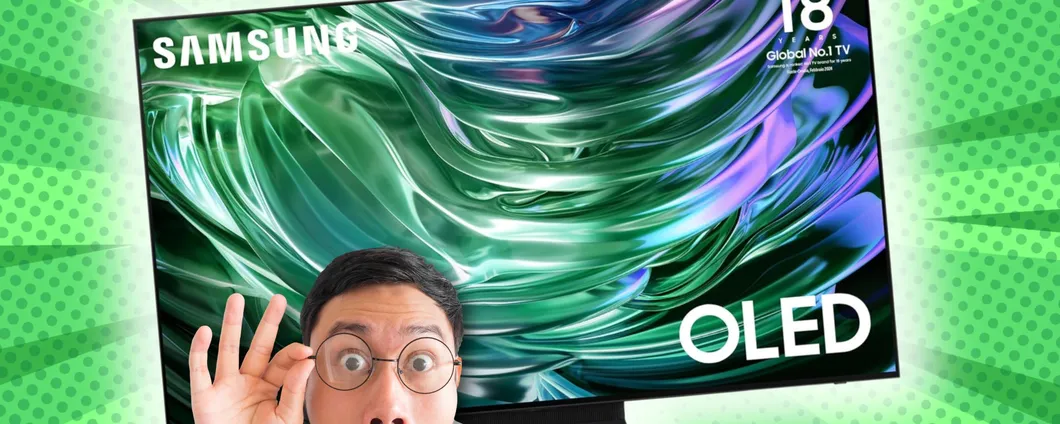 Tecnologia all'avanguardia con SAMSUNG OLED TV da 55 pollici: scoprilo su Amazon!
