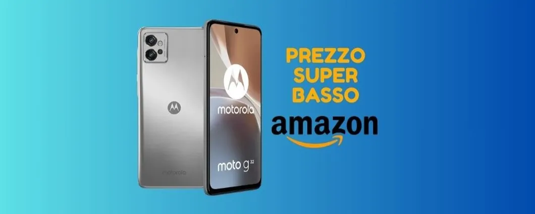 Motorola moto g32 IN PROMO Amazon, risparmi oltre 70 euro!