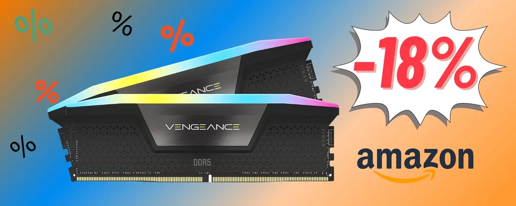32GB di RAM Corsair per PC in OFFERTA per prestazioni ASSURDE