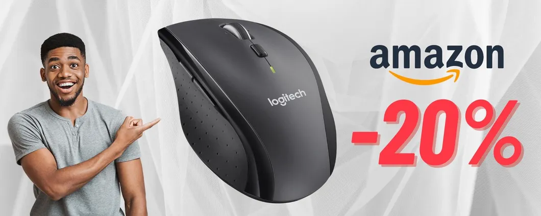 Black Friday: ghiotta OFFERTA per il Mouse Wireless Logitech M705 Marathon!