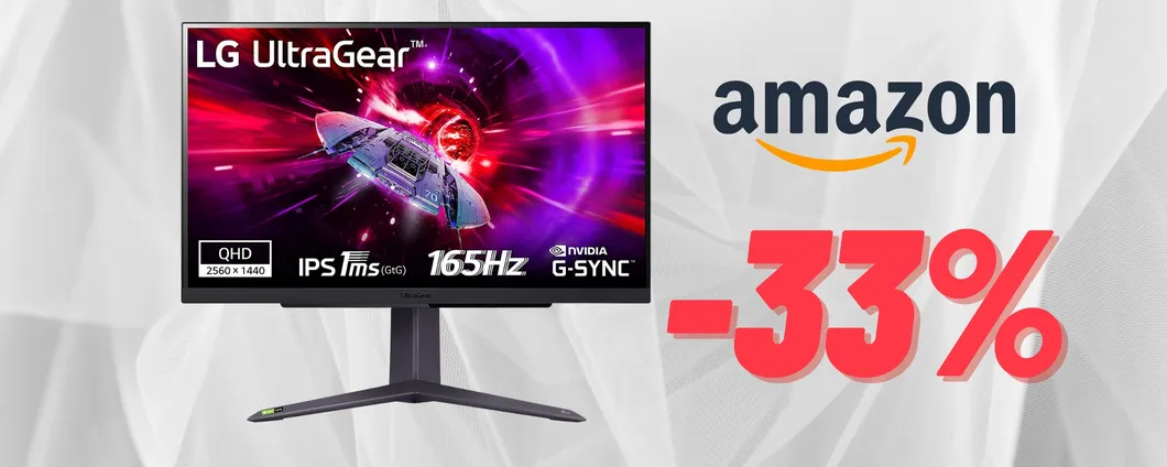 OFFERTA DA PAURA per l'UltraGear Gaming Monitor 27