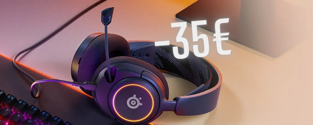 SteelSeries Arctis Nova 3: cuffie da gaming di qualità superiore a prezzo WOW