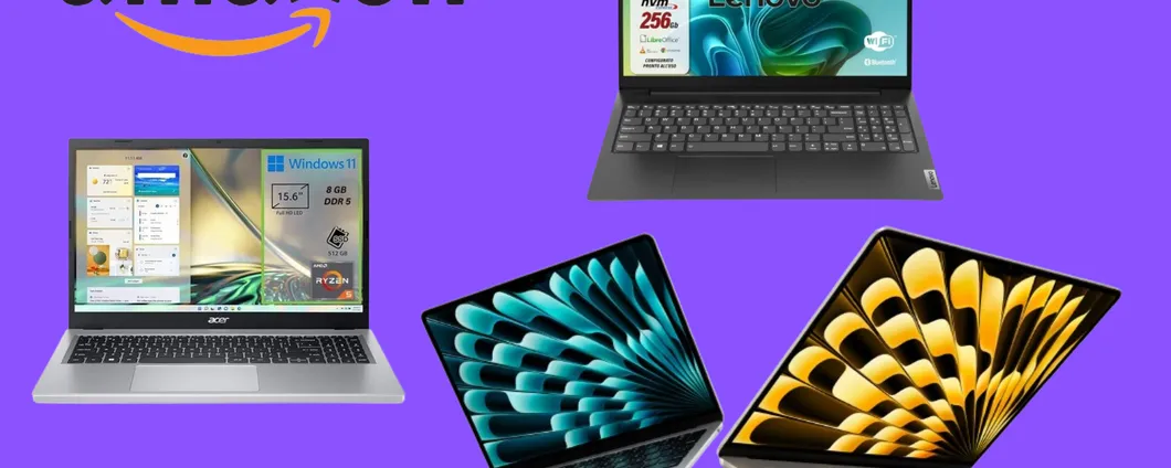 PC Portatili: i TOP DI GAMMA in offerta speciale su Amazon