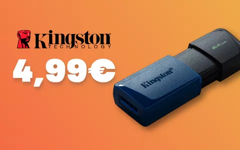 Penna USB Kingston DataTraveler Exodia 64GB a MENO DI 5€!