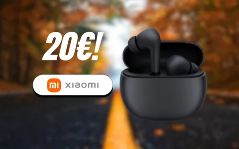 Cuffie bluetooth Xiaomi con cancellazione del rumore e driver dinamico (-32%)