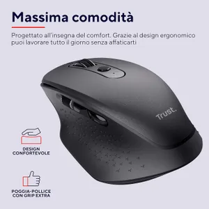 mouse-wireless-ricaricabile-ergonomico-soli-26e-amazon-design