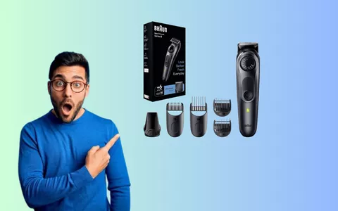 Barba IMPECCABILE con il Rasoio elettrico Braun in OFFERTA SPECIALE