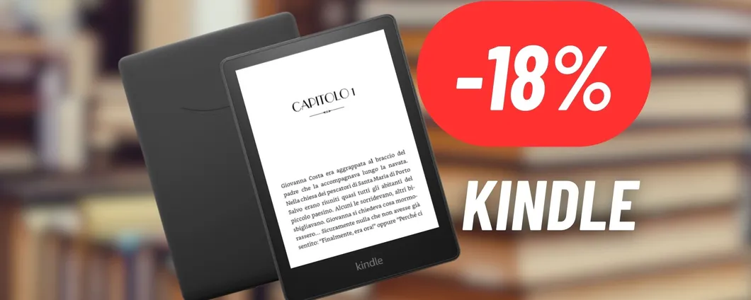 Leggi quando e dove vuoi con il Kindle da 16GB A PREZZO da CYBER MONDAY
