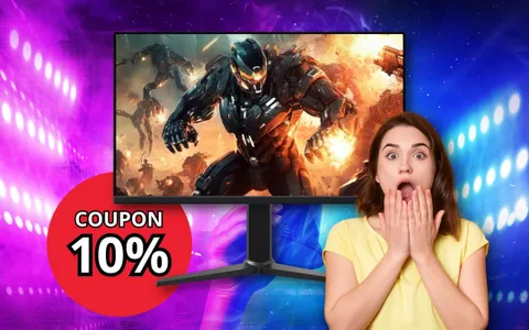 Monitor da gaming da 24 pollici: prezzo BASSISSIMO per poco tempo con il coupon