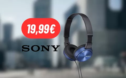 Tutta la qualità di Sony nelle cuffie on-ear in SUPER SCONTO su Amazon