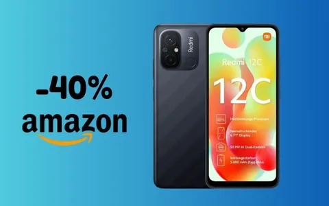SUPER PROMO: Xiaomi Redmi 12C è scontato del 40% su Amazon!