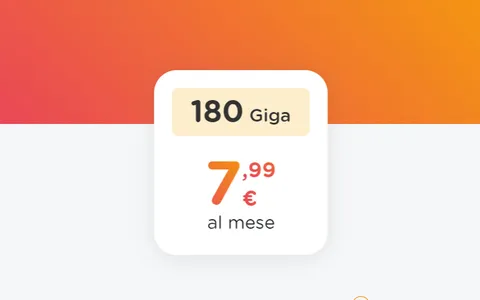 Ho. Mobile a 7,99€ al mese è una bomba: 180GB, minuti e SMS illimitati
