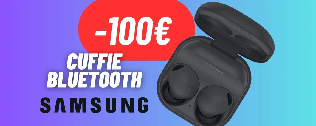 Le cuffie Samsung sono perfette per SPORT E PASSEGGIATE: MEGA SCONTO di 100€ (44%)