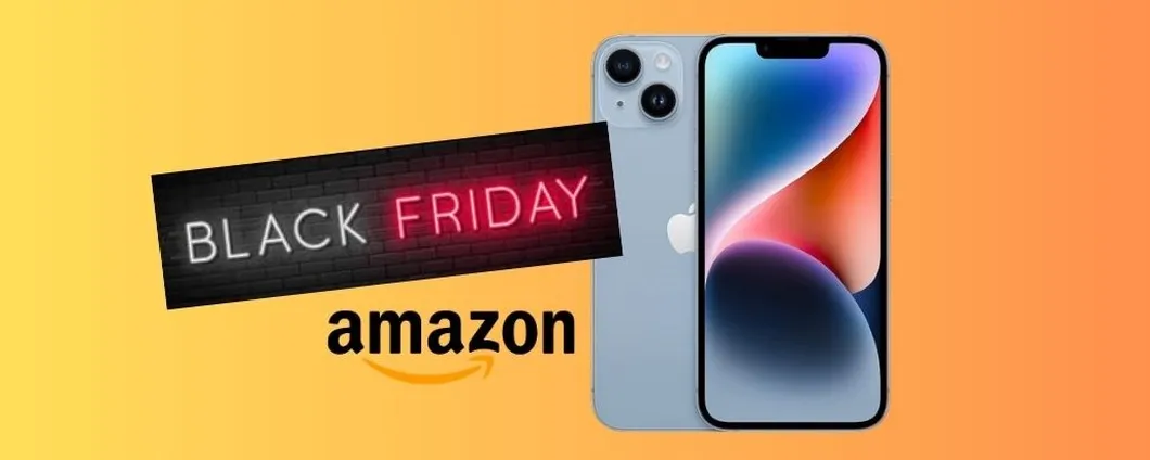 PROMO BLACK FRIDAY: iPhone 14 SCONTATO di 180 euro su Amazon!