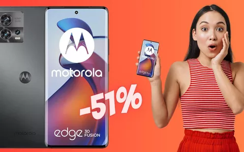 Motorola moto edge 30 Fusion a 66€ al mese SENZA INTERESSI