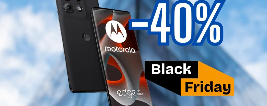 Motorola Edge 50 Pro è il BEST BUY da prendere oggi (-40%)