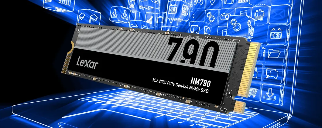 Prestazioni e convenienza: SSSD Lexar NM790 da 2TB a un prezzo imperdibile