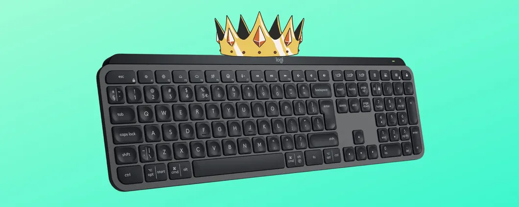Logitech MX Keys S: la regina indiscussa delle tastiere wireless (-37%)