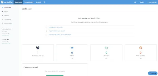 SendinBlue: recensione, vantaggi su MailChimp, prezzo