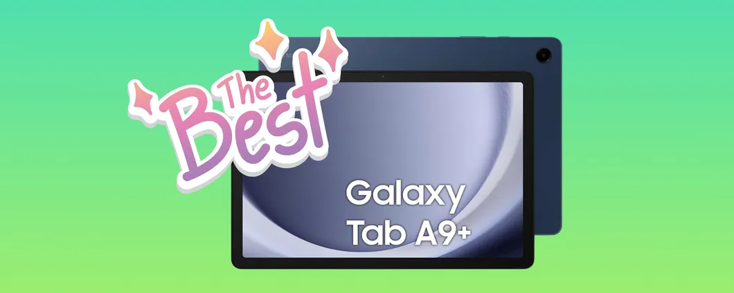 Samsung Galaxy Tab A9+ da 11 pollici a soli 199€ è il migliore entry level