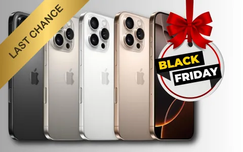 ULTIMA CHANCE: iPhone 16 PRO da 128GB in sconto Black Friday TERMINA OGGI