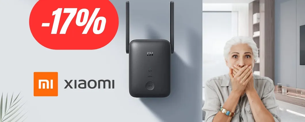 WiFi potenziato con il ripetitore Xiaomi ad un PREZZO STRACCIATO su Amazon