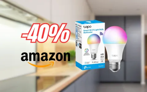 Lampadina smart TP-Link compatibile con Alexa e Google Assistant ad un PREZZO RIDICOLO su Amazon