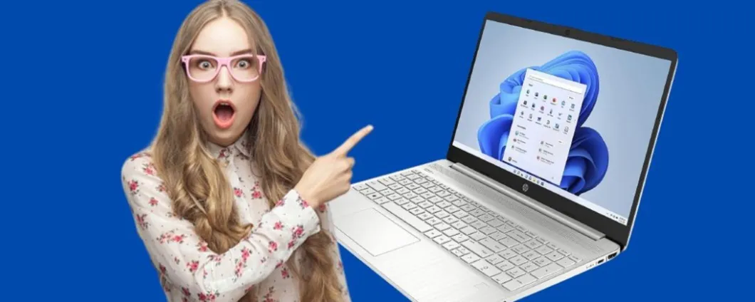 OGGI il portatile HP lo paghi 220 euro IN MENO (su Amazon)