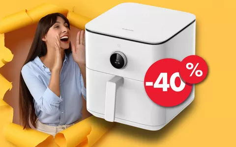 Friggitrice ad aria XIAOMI Smart Air: 41% di sconto per cucinare sano e gustoso!