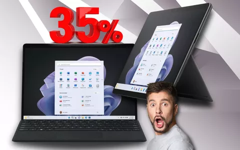 Offerta Imperdibile: 430€ di sconto per Microsoft Surface Pro 9 in Sconto del 50% su Amazon!