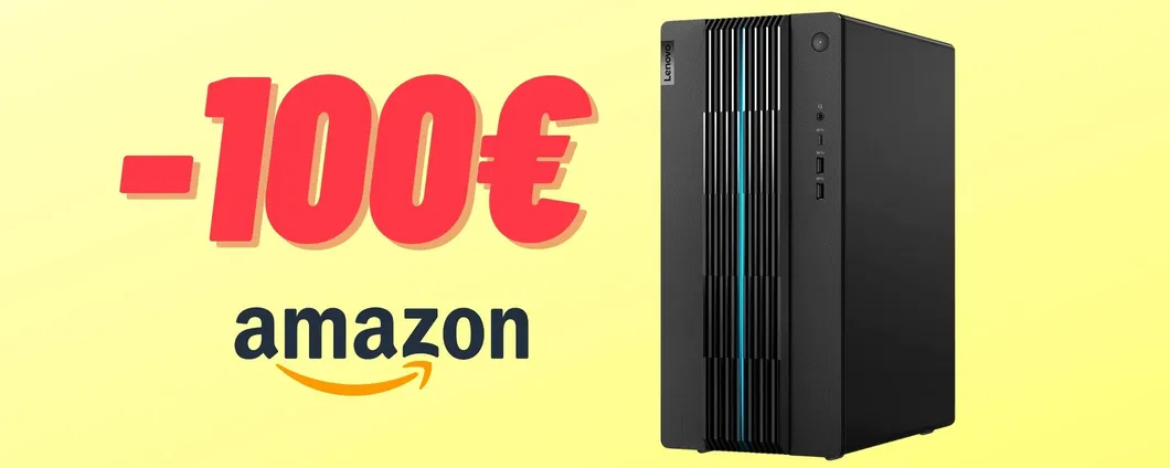 Il Computer FISSO Lenovo da GAMING ti fa risparmiare 100€