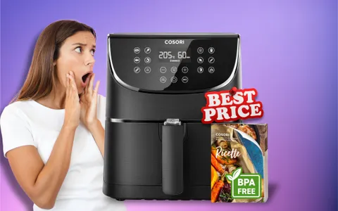 Friggitrice ad aria COSORI: con il coupon e lo sconto, il prezzo è pazzesco