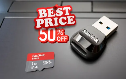 Scheda SanDisk da 1TB a prezzo BOMBA: col 51% di sconto è occasione unica