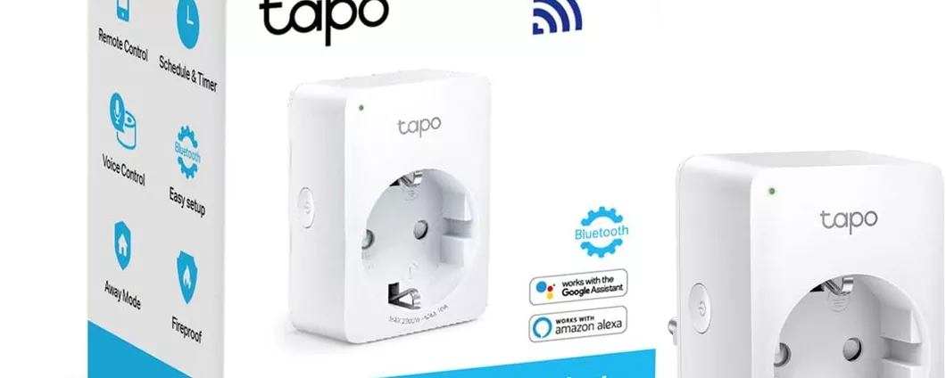 Smart Plug TP-LINK compatibile con Alexa e Google a meno di 10 euro su Amazon