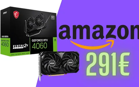 Prestazioni da vero Gamer con la RTX 4060 da 8GB in offerta a 291€