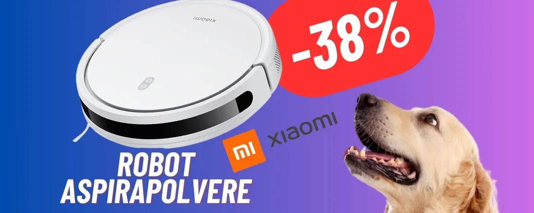 Il compagno perfetto per le pulizie in casa è targato Xiaomi: robot aspirapolvere in SUPER SCONTO