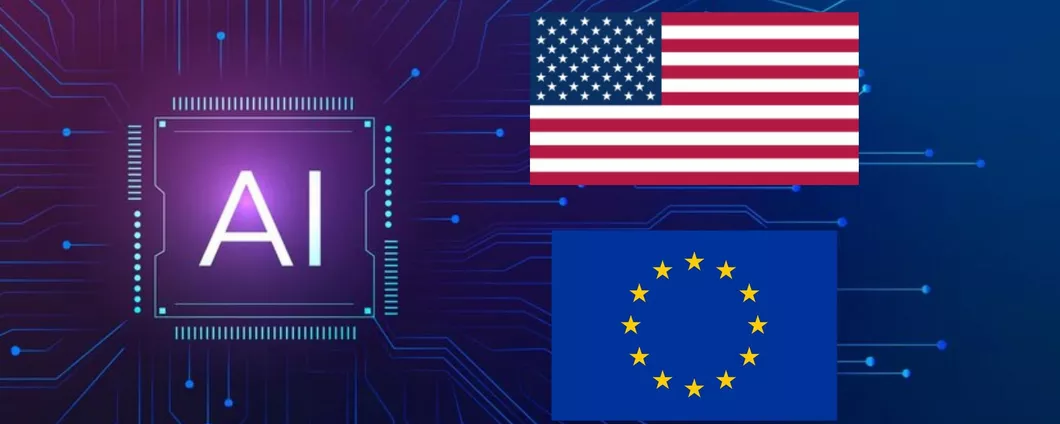 AI: Unione Europea e Stati Uniti firmano un regolamento condiviso