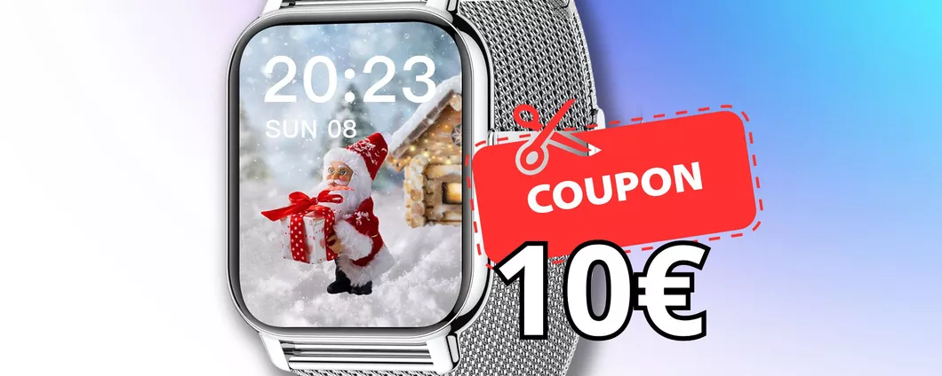 Festa della MAMMA: regala lo Smartwatch A SOLI 39€ con il coupon sconto su Amazon!