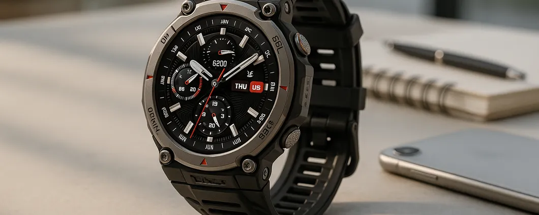 Robustezza e tecnologia a portata di polso: Amazfit T-Rex 3 in offerta