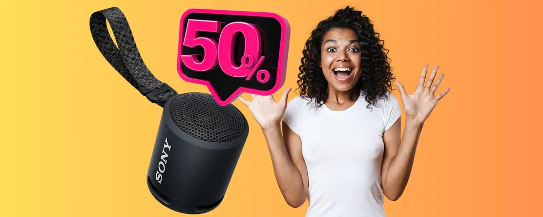 Cassa Bluetooth Sony SRS-XB13 a METÀ PREZZO, solo 29€